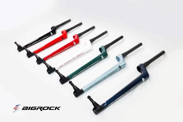 Bigrock Left-Handed Mountain Bike Hard Fork Carbon Fiber Front Fork Hub 2.0 3.0 27.5 29 Front Fork