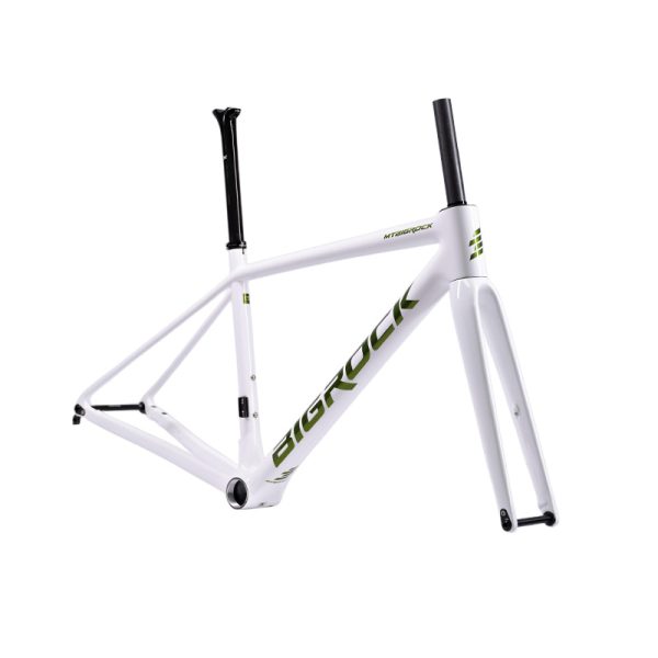 BIGROCK Bigstone Road Bike Frame Full Internal Cable Routing Disc Brake Aero Carbon Fiber Road Integrated Frame