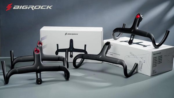 BIGROCK carbon handlebar OD1/OD2 Road Bike Integrated Skyline Second Generation Carbon Bending Handle 28.6/31.8mm