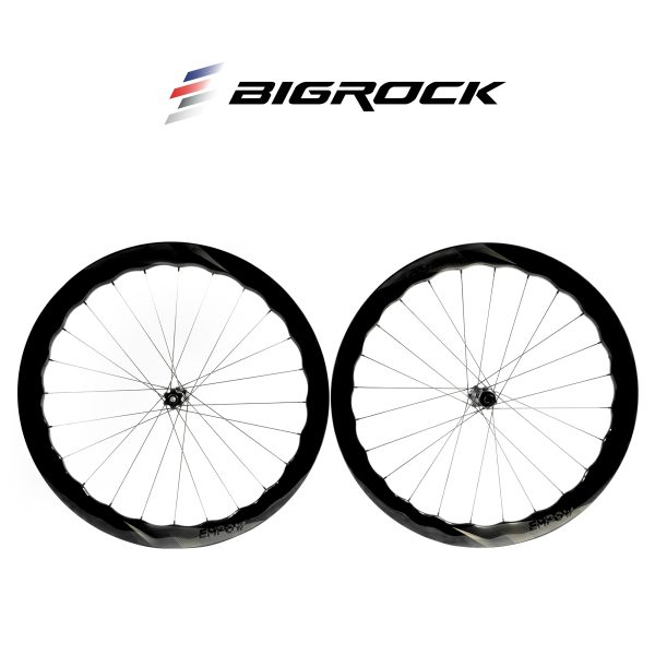 BIGROCK carbon road Wheels Shadow Leopard EMPOW Wheel Set Wave Ring Carbon Fiber Wheelset 700c